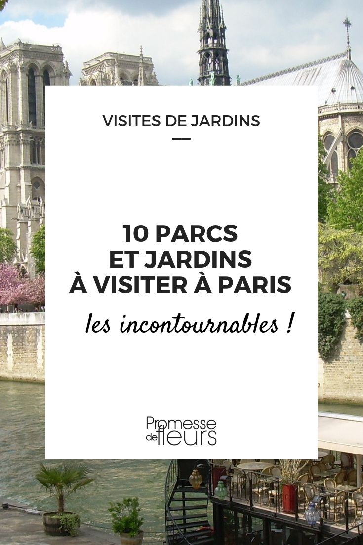 jardines y parques en París