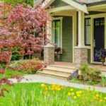 Diseñar un jardín delante de una casa