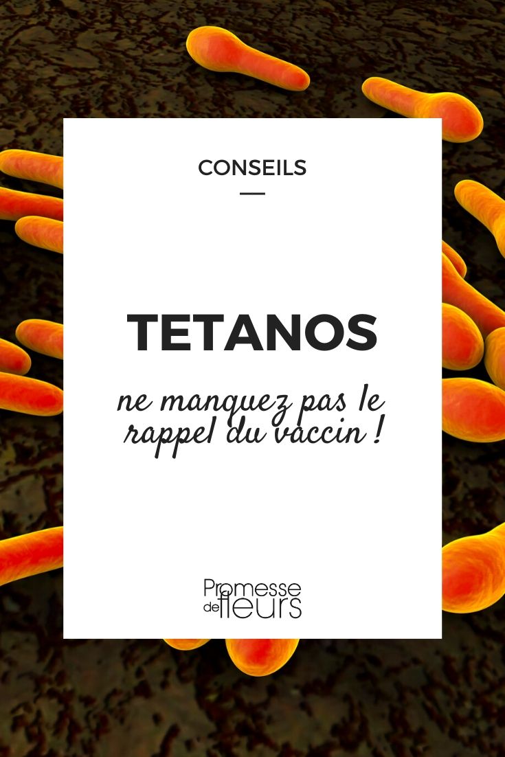 tétanos en el jardín