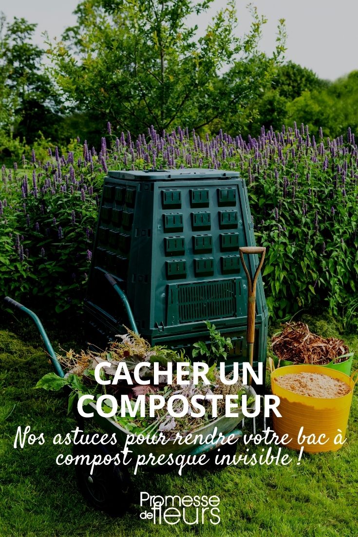 ocultar un contenedor de compost